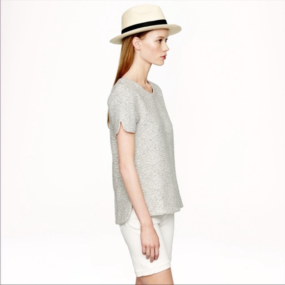 J.Crew Jacquard Back Zip Sweatshirt Small - Picture 3 of 9